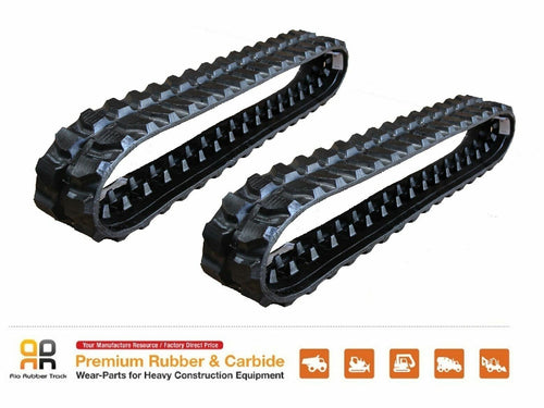 2pc Rubber Track 230x48x66 made for CAT 301.6 (year 2000-2004) early version