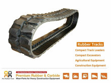 Load image into Gallery viewer, Rubber Track 400x72.5x74 fits IHI IS 50UX 55 55G G3 55J 55LX 55N 55UJ 55UX