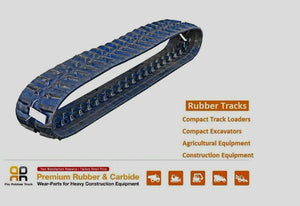 Rubber Track 230x72x43 fits HANIX N150 excavator