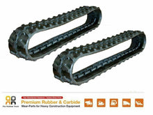 Load image into Gallery viewer, 2 pcs Rubber Track 180x72x37 Komatsu PC 03 09 UTILITY MINI EXCAVATOR