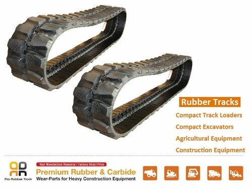 2  Rubber Track 450x71x82 IHI 80NX excavator