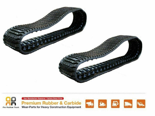 2  Rubber  457x101.6x51 fits  Terex PT100