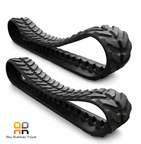 2 Rubber Track 460x225x36 fits CAT AP 1055B - Asphalt Paver