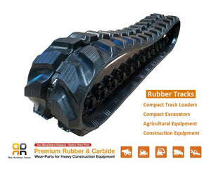 Rubber Track 180x72x37 madefor HINOWA DB 8.35 14.7 GL 1255 1470 MINI EXCAVATOR