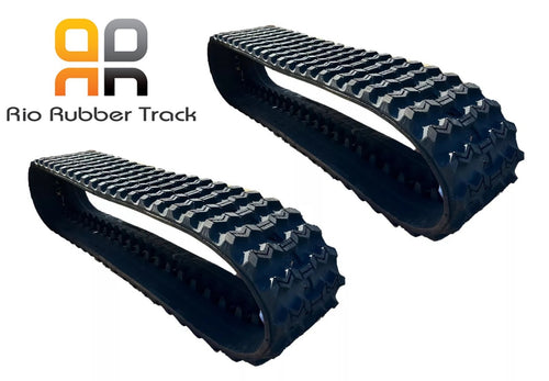 2  Rubber Track  - Wave Pattern, 450x86x55 fits CASE TV370 TV380 TR320 445CT