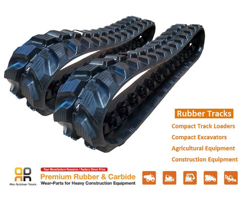2  Rubber Track 180x72x37 fits Yanmar B07 B08  EXCAVATOR