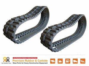 2  Rubber Track, 450x86x55, fits CASE TV370 Skids Steer