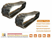 Load image into Gallery viewer, 2  Rubber Track 450x71x82 fits CAT 307A/B/C CCC CSB SSR CAC E70 Excavator