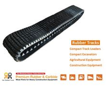 Load image into Gallery viewer, Rubber Track 457x101.6x51C fits  CAT 287C Skid Steer 3 row lugs