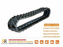 Load image into Gallery viewer, Rubber Track 230x72x43 fits IHI IS 11X 12 excavator - Rio Rubber Track