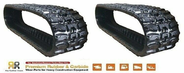 2 pcs Rubber Track Q 450x86x55 made for  New Holland LT185B
