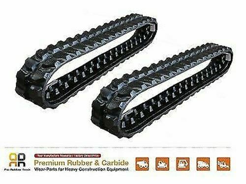 2pc Rubber Track 230x48x70 KUBOTA RX 141 KX019-4 Mini Excavator