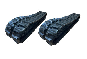 2pc Rubber Track 230x72x43 made for IHI IS 10 mini excavator