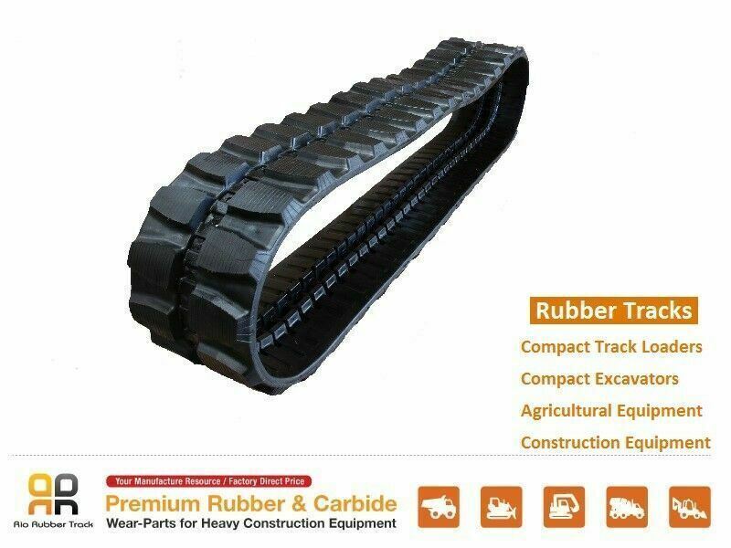 Rio Rubber Track 400x72.5x76 made for CAT 305.5ECR Mini Excavator