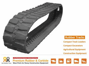 Rubber Track 400x72.5x72 made for Hitachi Sh45-2 UE40  ZX40u  John Deere 50ZTS