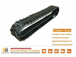 Rubber Track 300x52.5x76 made for HITACHI HX 64 B EX 25-2 mini excavator