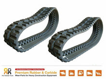 Load image into Gallery viewer, 2pc Rubber Track 450x86x56 made for JCB 320T LOEGERING VTS