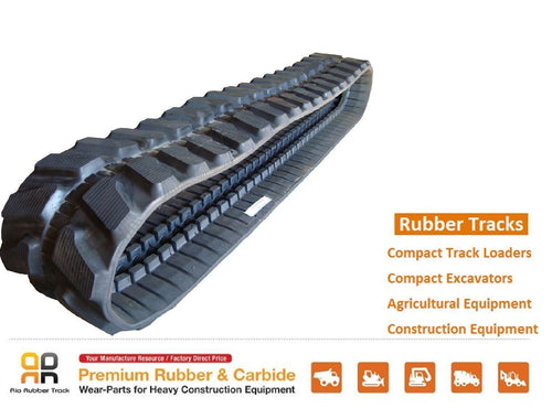 Rubber Track 450x81x78 made for HITACHI EX 60LC mini excavator