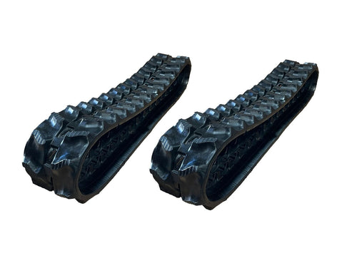 2pc-Rubber Track 180x72x42 made for  Trac Star McElroy 412 mini excavator