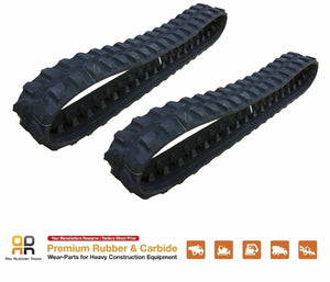 2pc Rubber Track 230x48x66 made for  JCB 8018 mini excavator