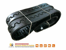 Load image into Gallery viewer, 2 pcs (1 pair) Rubber Track 483x152.4x52 (19&quot;) made for Blawknox PF5510 Paver