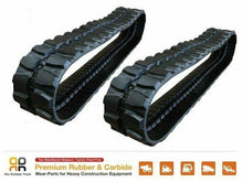 Load image into Gallery viewer, 2 pc. Rio Rubber Track 400x72.5x72 made for IHI IS 55U-1 IS 55U-2 Mini Excavator