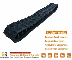 Rubber Track 230x72x43 made for Takeuchi TB 105 mini excavator