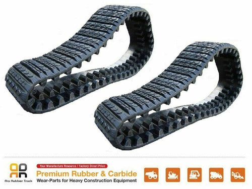 2pc Rubber Track 380x101.6x42 made for  CAT 247B skid steer