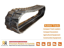 Load image into Gallery viewer, Rubber Track 450x71x82 made for  CAT E70B Mini Excavator