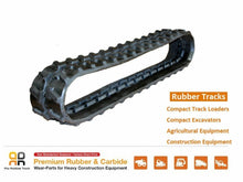 Load image into Gallery viewer, Rio Rubber Track 180x72x37 made for Kobelco SK 002 007 mini excavator