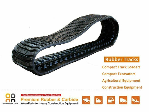 Rubber Track 457x101.6x51 made for Terex PT100 ASV Skid Steer