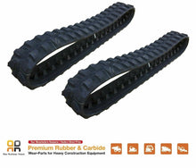 Load image into Gallery viewer, 2pc Rubber Track 230x48x66 made for  HITACHI HE15