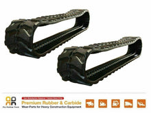 Load image into Gallery viewer, 2pc Rubber Track 300x52.5x84 Daewoo Solar 035 Mini Excavator