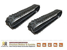 Load image into Gallery viewer, 2 pc Rubber Track 300x52.5x80, Bobcat 329 331 331D 331E 331G 334 mini excavator