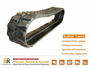 Rio Rubber Track 400x72.5x76 made for CAT 305.5DCR Mini Excavator