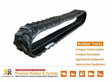 Load image into Gallery viewer, Rubber Track 300x52.5x76 made for KUBOTA KH 024 24 mini excavator