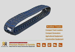 Rubber Track 230x72x43 made for HANIX N150 excavator
